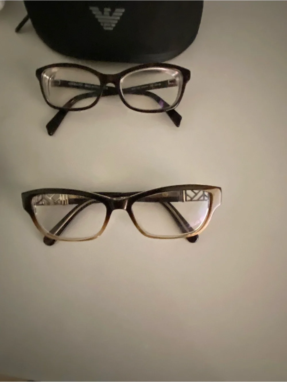 Huge Eyeglasses Lot Tory Burch Burberry Coach Hard Cases